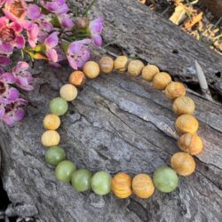 Palo Santo Armband mit Xinyi Jade
